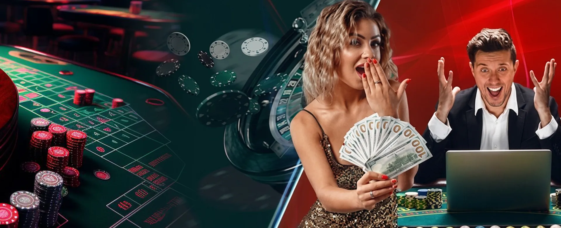Exciting Casino Games Background